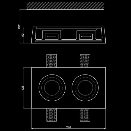 Гипсовый светильник Artpole SGS37