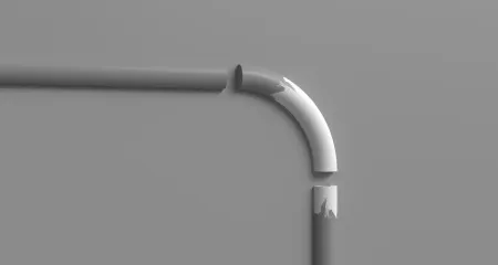 Угловой элемент DECOR DIZAYN C4-DD640
