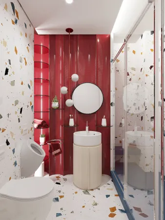 Разделительный теневой профиль D009A Латунный