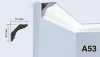 Карниз потолочный HIWOOD A53