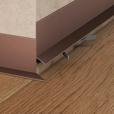 Микроплинтус Pro Design Mini L 601 Коньяк