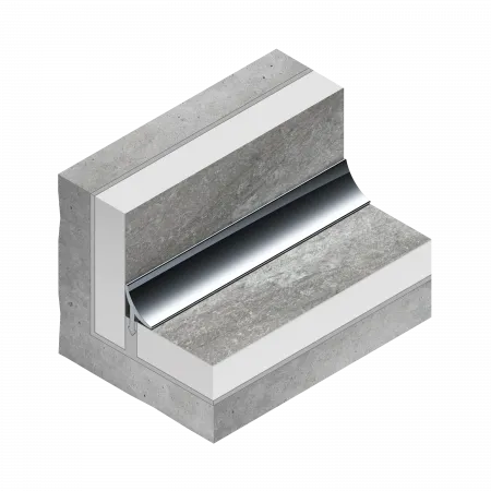 Профиль для плитки внутренний универсальный (муар антрацит) 