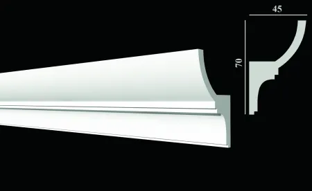 Карниз потолочный DECOR DIZAYN DD508