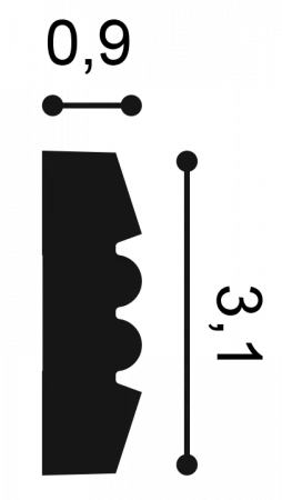 Молдинг Orac Decor P5021