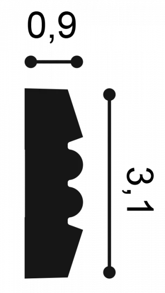 Молдинг Orac Decor P5021