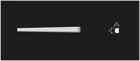 Молдинг DECOR DIZAYN DD627