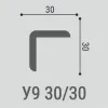 Внешний угол Bello Deco У9 30/30