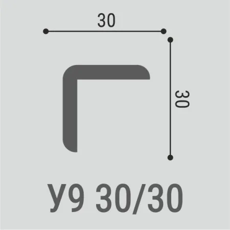 Внешний угол Bello Deco У9 30/30