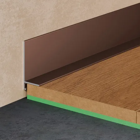 Микроплинтус Pro Design Mini L 601 Коньяк