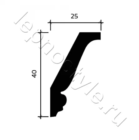 Карниз потолочный Европласт 1.50.191