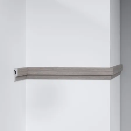 Финишный молдинг Decomaster D316-1-77 ДМ для панелей