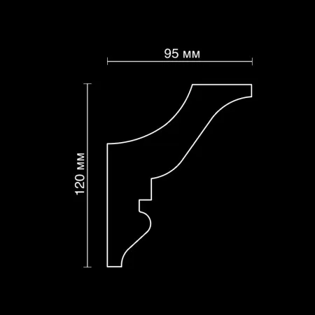 Карниз потолочный гипсовый Artpole SKTL130