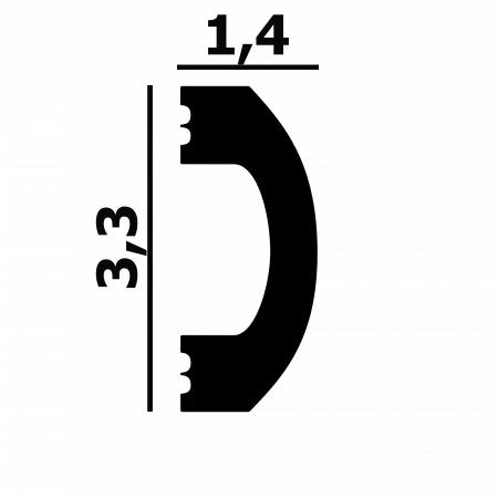 Молдинг Перфект Plus Р135