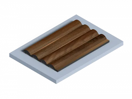 Декоративная панель HIWOOD LV140 BR489G 