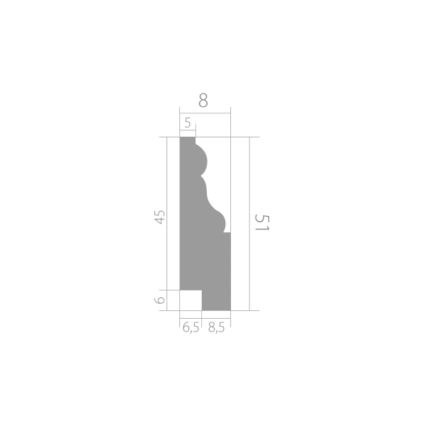 Молдинг Ultrawood Trim 0002A i