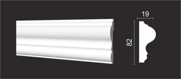 Молдинг DECOR DIZAYN DD606