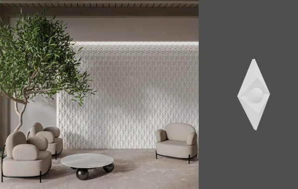 Гипсовая 3D панель Deco Line ULOO
