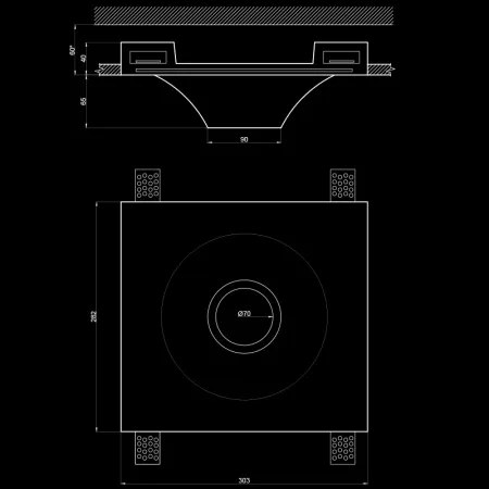 Гипсовый светильник Artpole SGS24