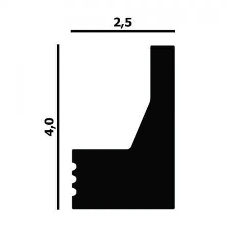 Молдинг Перфект Plus Р87