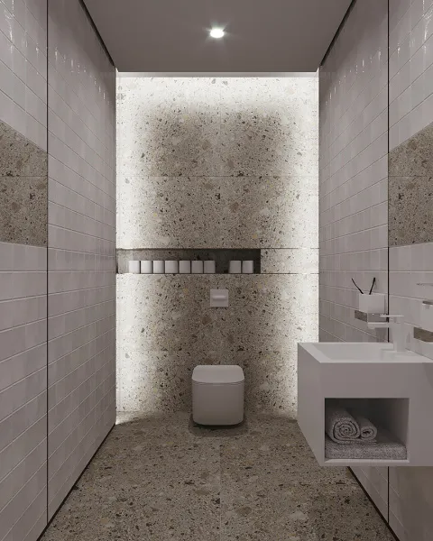 Разделительный теневой профиль D009A Медный