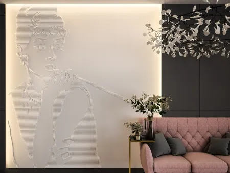 Гипсовая панно Deco Line AUDREY HEPBURN