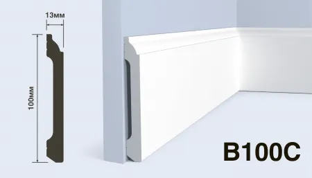 Плинтус напольный HIWOOD B100C