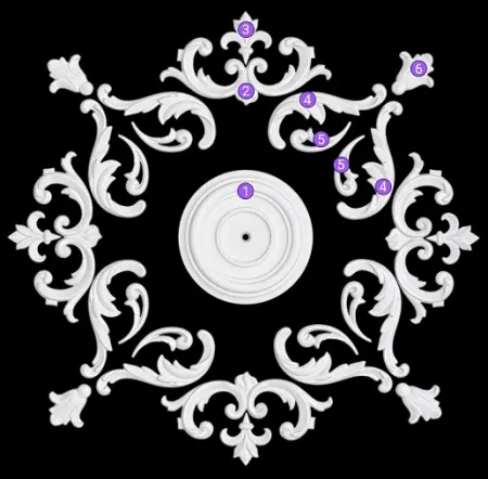 Потолочная наборная композиция SNK26