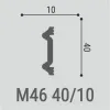 Молдинг Bello Deco М46 40/10