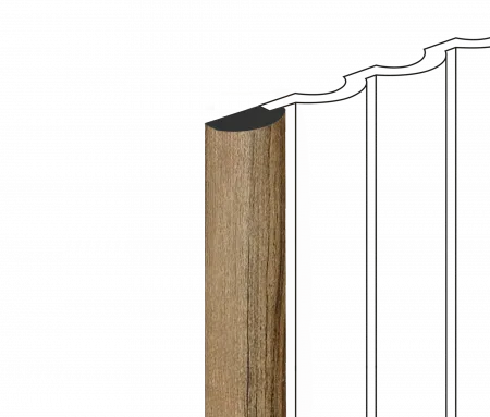 Финишный молдинг HIWOOD LF140B BR495