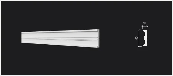 Молдинг DECOR DIZAYN DD629