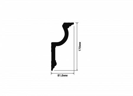 Карниз потолочный HIWOOD A188