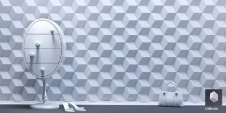 Гипсовая 3D панель Artpole CUBE- solo