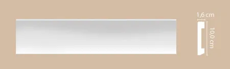 Плинтус напольный Decomaster A036