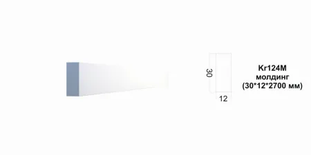 Молдинг PAOLO ARTE Kr124M