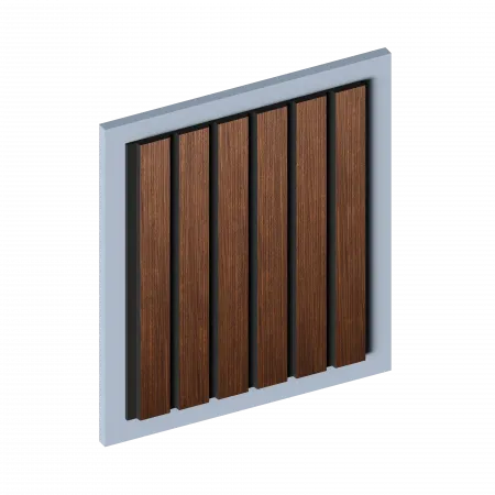 Декоративная панель HIWOOD LV123N BR396K