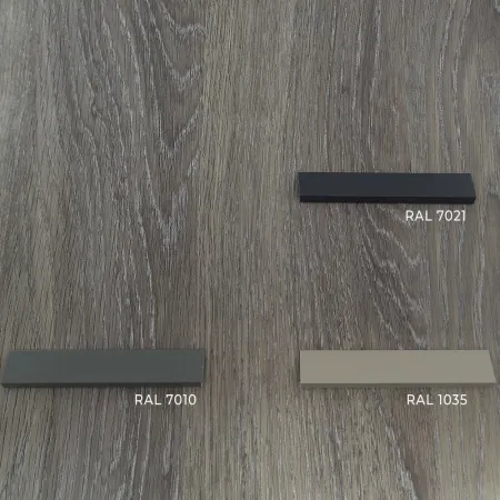 Микроплинтус ФЕСО с пружинами RAL 1035 перламутрово-бежевый