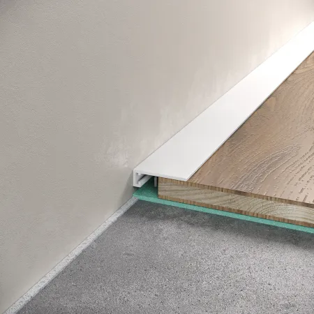 Микроплинтус LACONISTIQ micro 19 ARM Белый матовый