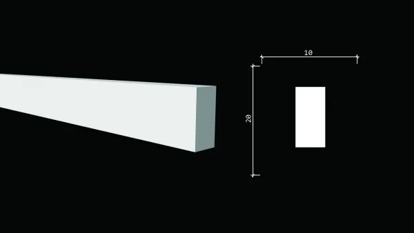 Молдинг DECOR DIZAYN DD610