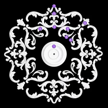 Потолочная наборная композиция SNK15