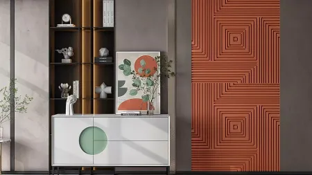 Гипсовая 3D панель Artpole BARCODE