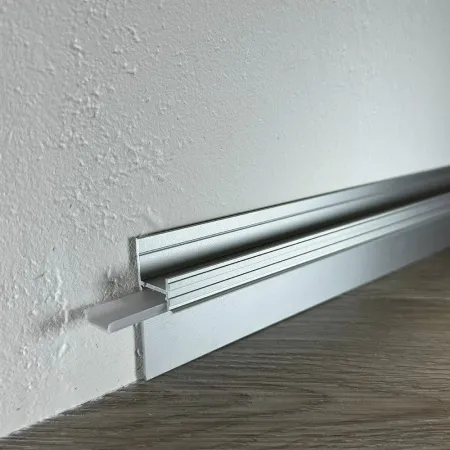 Теневой плинтус скрытого монтажа Pro Design 7209 Анодированный