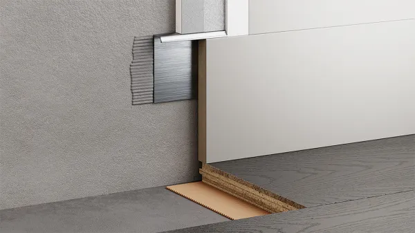 Скрытый профиль ФЕСО 80 МИНИ 50 мм  без покрытия