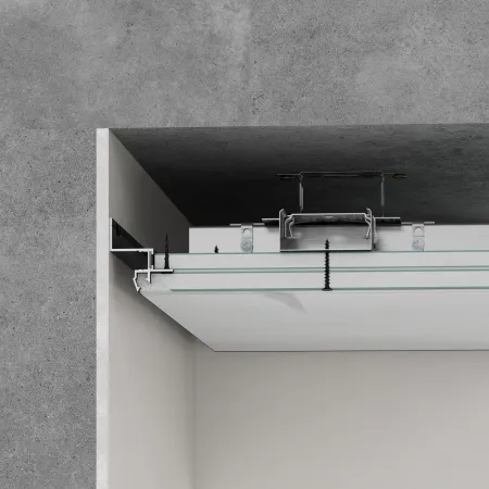 Теневой профиль потолочный GIPS ULTRA, без покрытия