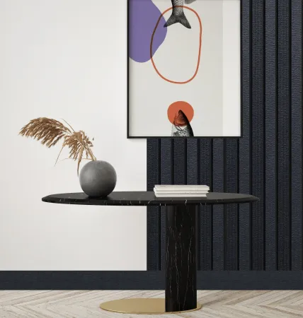 Плинтус напольный HIWOOD B90V1 BK114