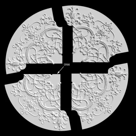 Розетка потолочная Artpole SR66N/V (наборная)