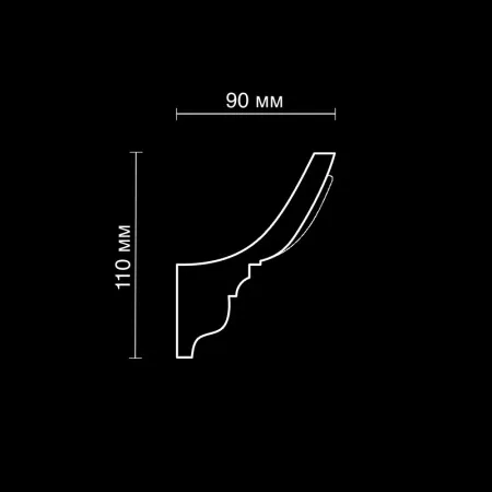 Карниз потолочный гипсовый Artpole SK168