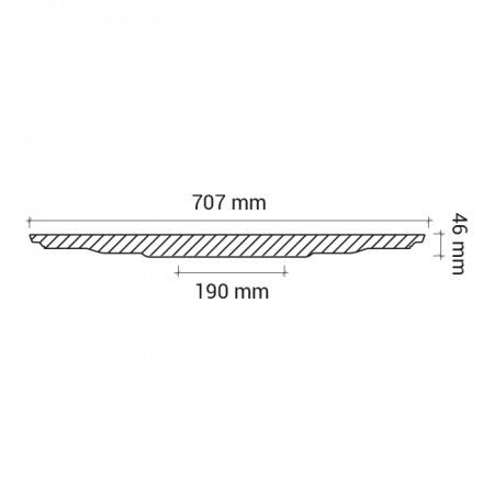 Розетка потолочная Европласт 1.56.040