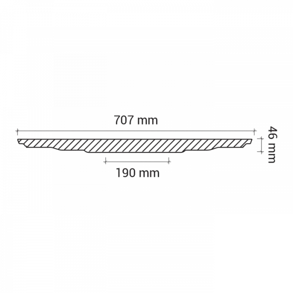 Розетка потолочная Европласт 1.56.040