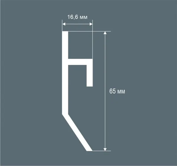 Плинтус напольный COSCA PL004