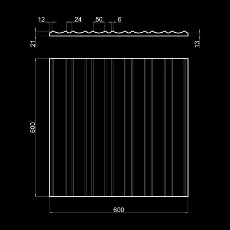 Гипсовая 3D панель Artpole GALT